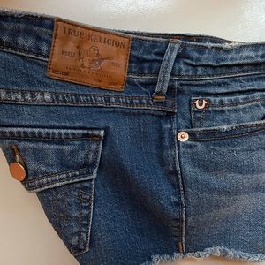 True Religion Jean Shorts